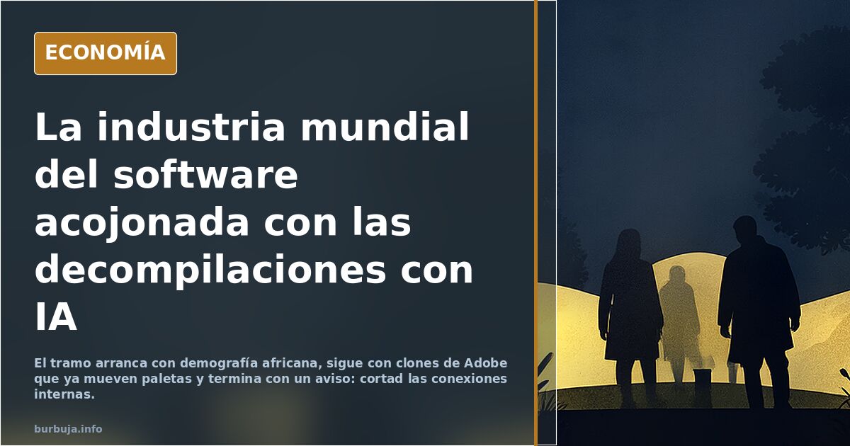 La industria del software, preocupada por las decompilaciones con IA