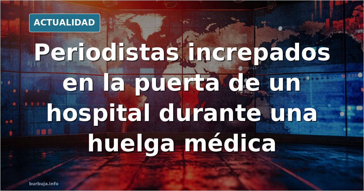 "Periodistas" trabajando