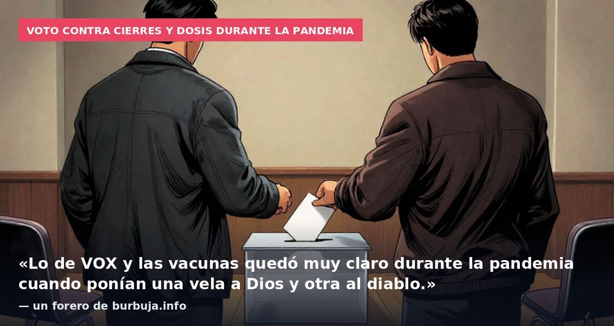 VOX lleva en su programa electoral banderillas infantiles OBLIGATORIAS. Luego se quejan de que votemos a SALF