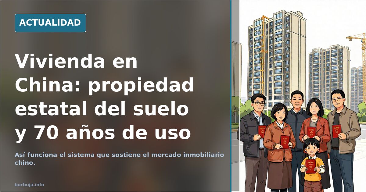 Cómo se gestiona la vivienda en China, que no es como te cuentan