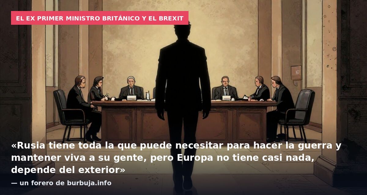 Boris Johnson critica el "da repelúsnte" acuerdo de Trump con pilinguin y pide a la Marina Real que intercepte el diésel ruso
