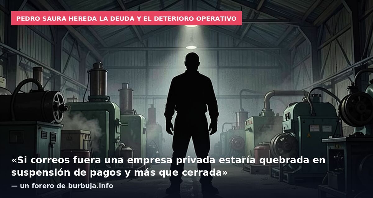 Correos se hunde en pleno auge del comercio online: 1.160 millones en pérdidas, menos plantilla y 13 días para que llegue una carta