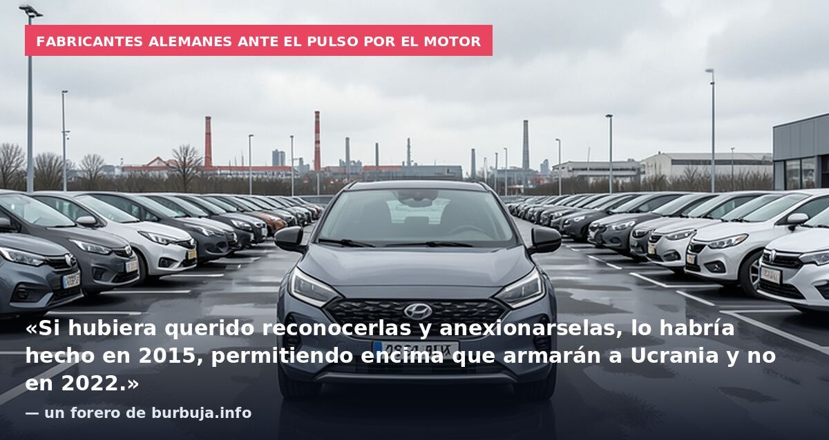 AfD quiere arrancar todos los molinos eólicos, paneles solares y que solo se vendan coches de combustión para depender 100% de los combustibles rusos