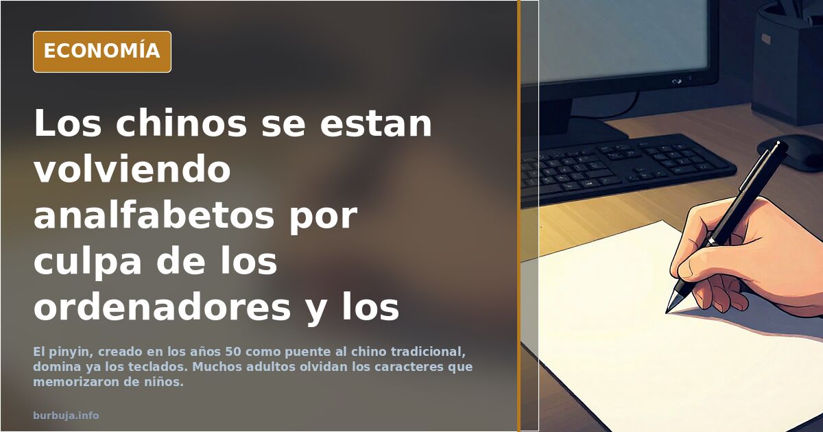 ¿Los chinos se están volviendo analfabetos por culpa de las pantallas?