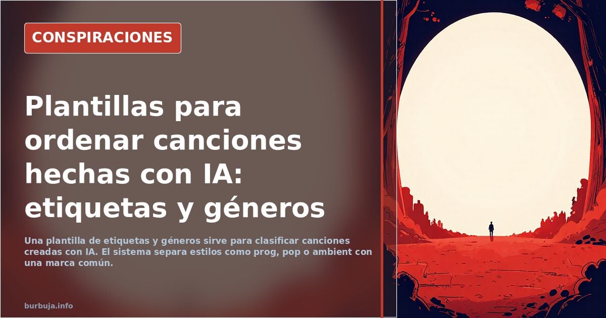 Me he creado una plantilla para organizar mis canciones IA