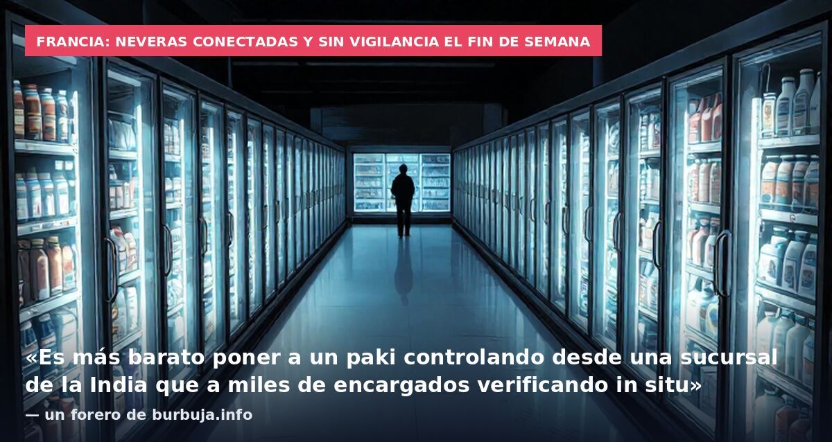 Urgente - Hackeo masivo a sistemas de refrigeración de cadenas de supermercado en Francia - Neveras alcanzan 50°C