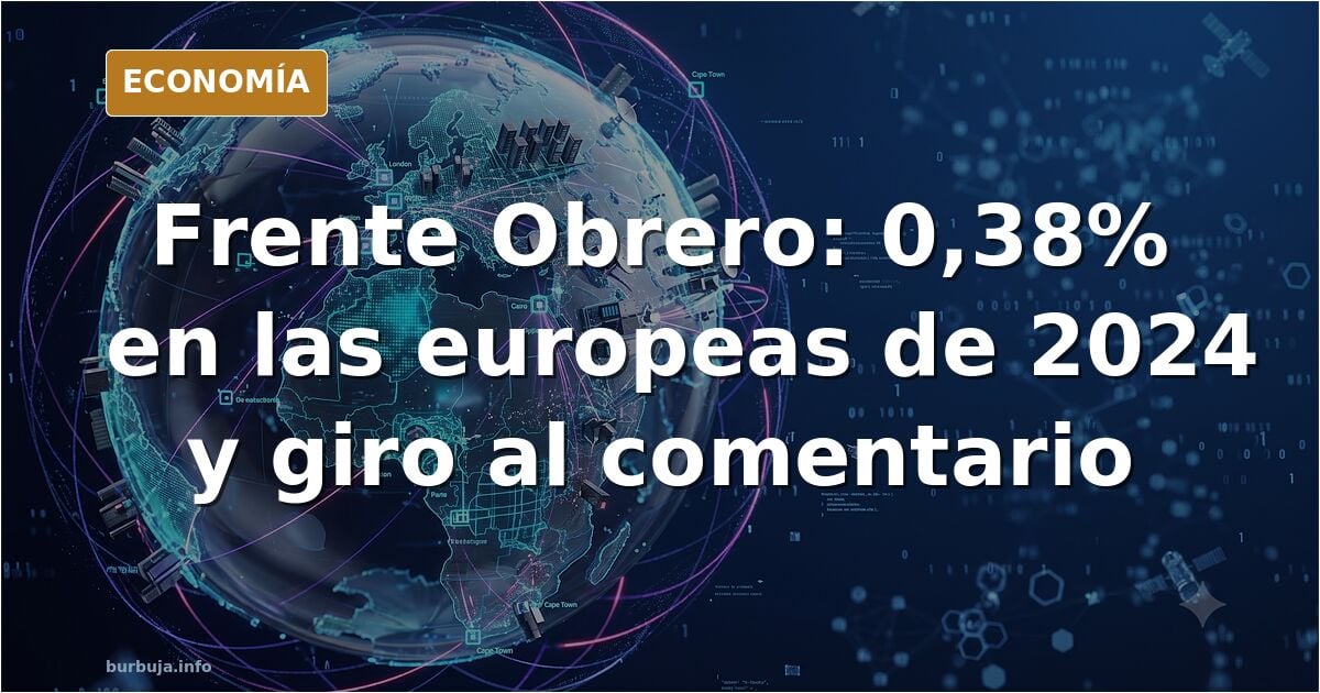 El Frente Obrero de Roberto Vaquero se ha quedado obsoleto