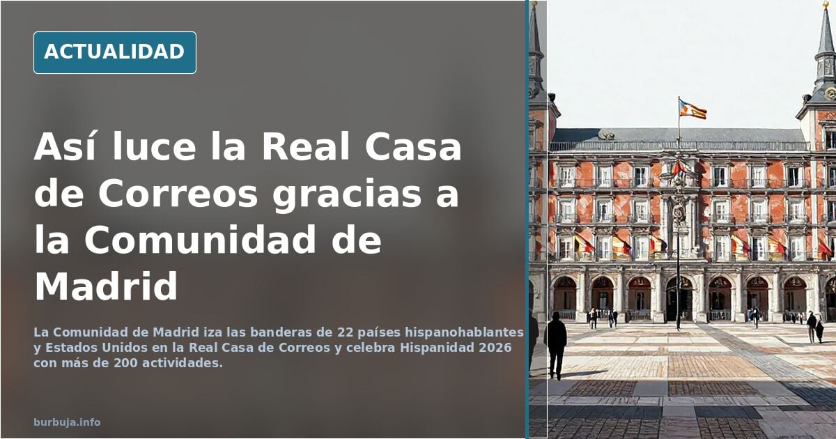 Así luce la Real Casa de Correos gracias a la Comunidad de Madrid