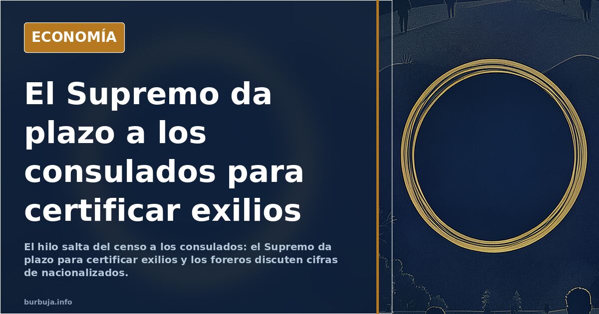 Última hora: los falsos nietos de exiliados no podrán votar el 29-N