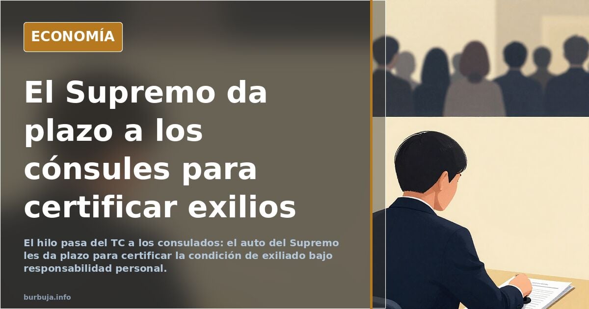 Última hora: los falsos nietos de exiliados no podrán votar el 29-N