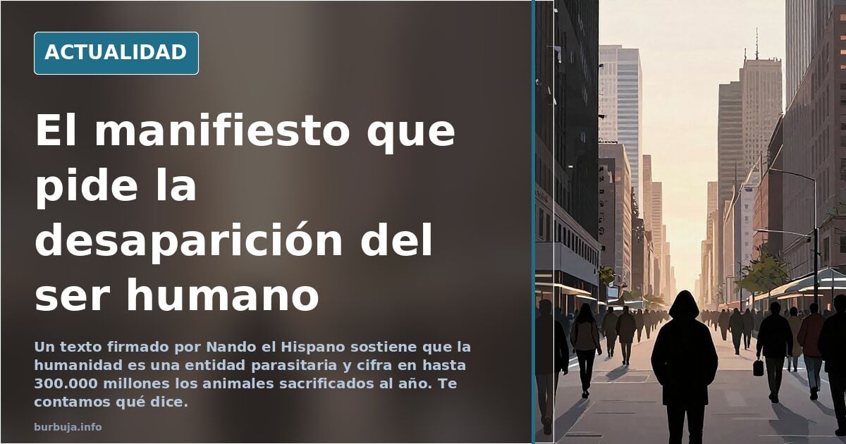 El ser humano como plaga: ¿somos el problema del planeta?