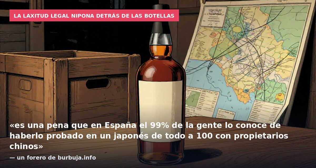 La laxitud legal nipona detrás de las botellas: «es una pena que en España el 99% de la gente lo conoce de haberlo probado en un japonés de todo a 100 con propietarios chinos» — un forero de burbuja.info