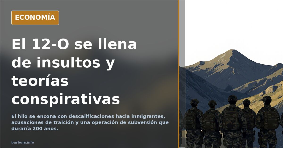 Cada 12 de octubre que vivo aquí en España me avergüenso