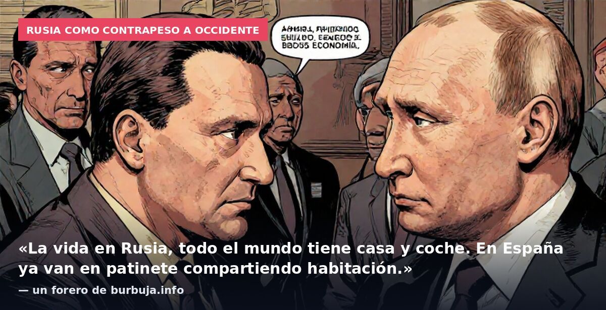 ¿Por qué los foreros pro rusos sienten admiración por Rusia si las pensiones en ese país son de 250€ al mes y el salario mínimo de 200€?