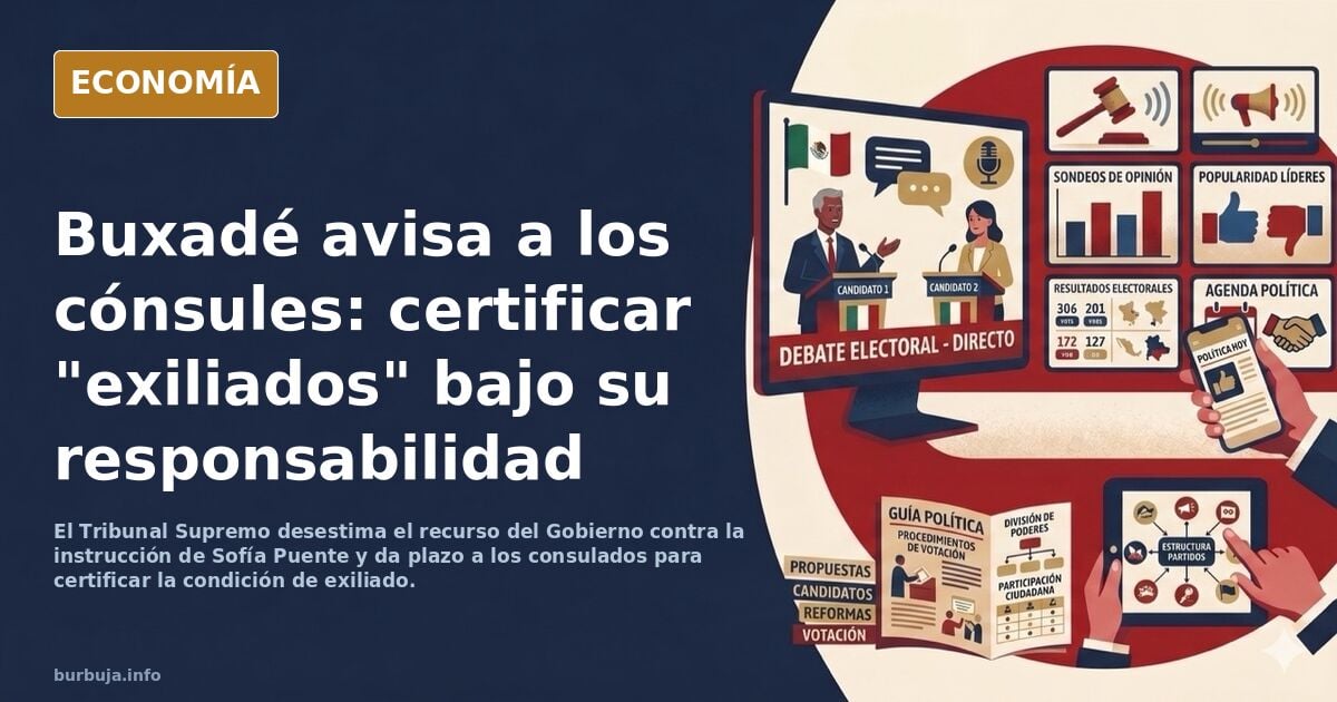 Don Jorge Buxade advierte seriamente a los funcionarios consulares.