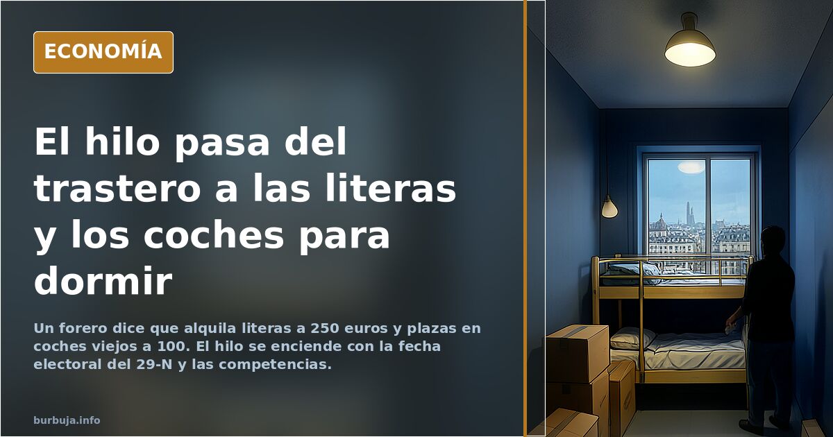 PERSONAS VIVIENDO en trasteros de 5 m2 en MADRID por 300 EUROS AL MES. Hazañas del partido que decidió RENUNCIAR AL CONTROL DE FRONTERAS....