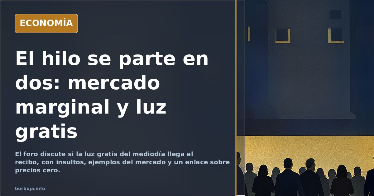 TODOS estan contra las RENOVABLES porque producen LUZ GRATIS