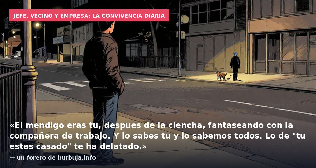 Un mendigo se lleva el caniche de mi compañera