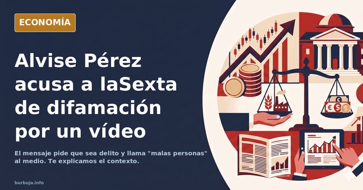 La Sexta difama a Alvise