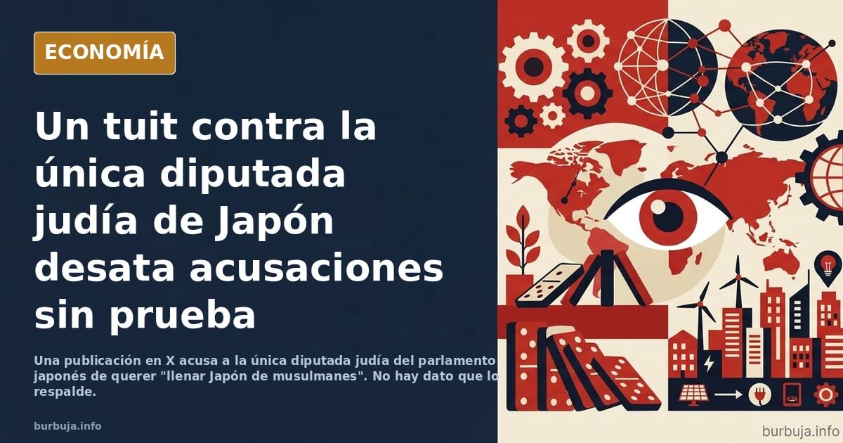 La única política judía en el parlamento japonés, quiere llenar Japón de musulmanes