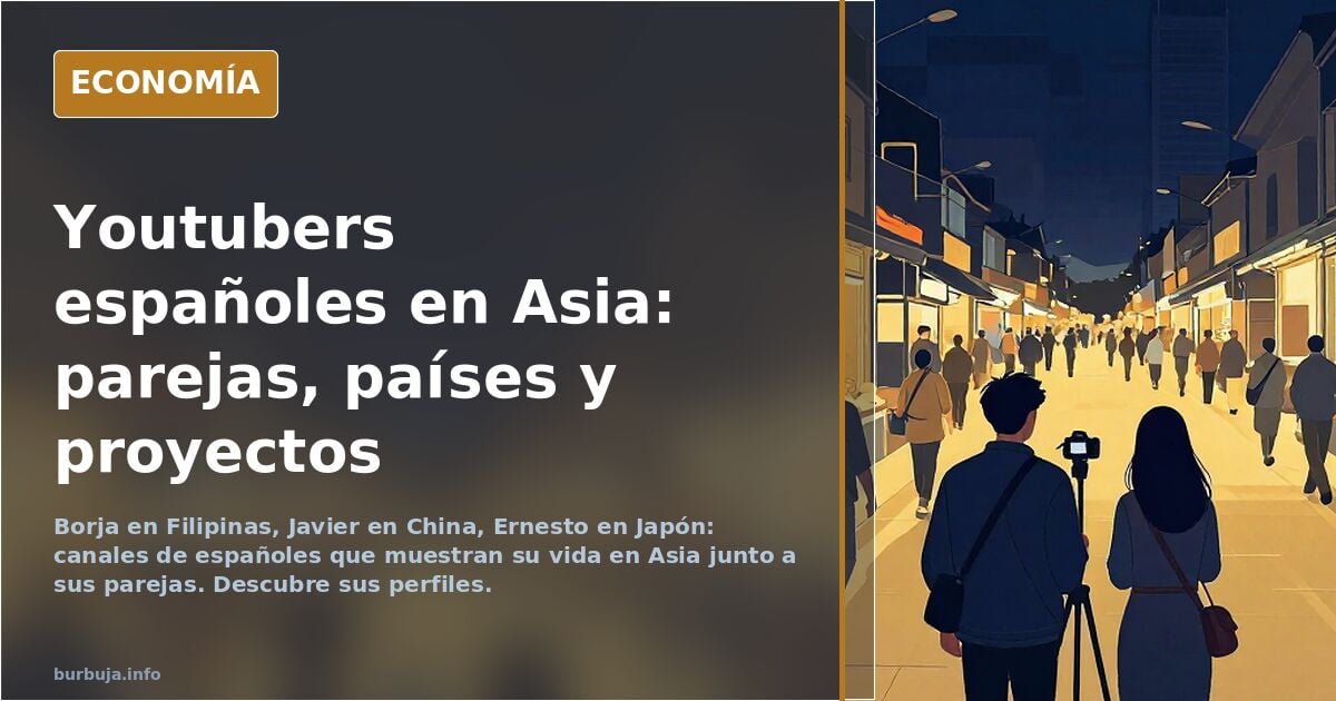 ENCUESTA: ¿Cual de estos youtubers Españoles que viven en Asia con su pareja asiática es tu favorito? (fotos inside)