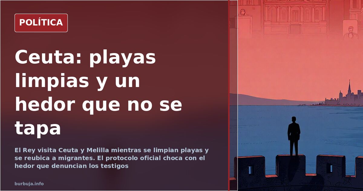 El Rey visitará Ceuta en medio del debate por la crisis migratoria