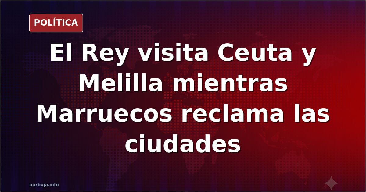 El Rey visita Ceuta... y aquí hay algo que huele muy mal.