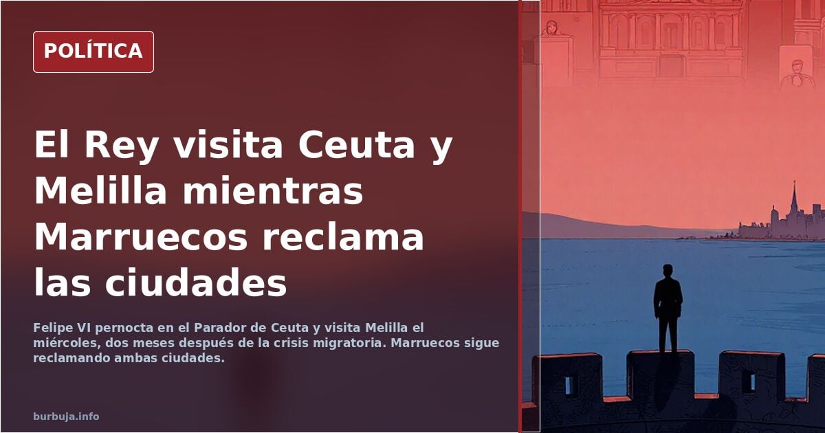 El Rey visita Ceuta... y aquí hay algo que huele muy mal.