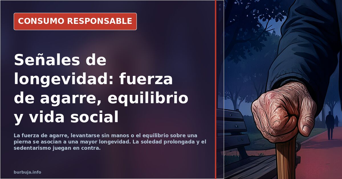 Señales de longevidad vs mortalidad temprana