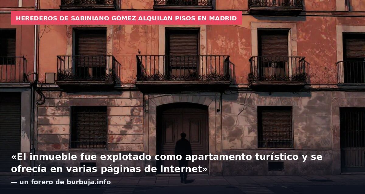 Begoña Gómez alquila pisos heredados: precios y polémica