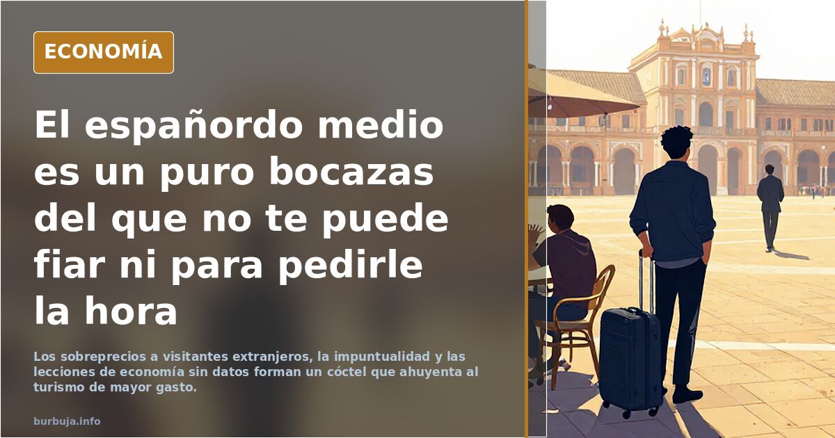 El hezpañordo medio es un puto bocazas del que no te puede fiar ni para pedirle la hora