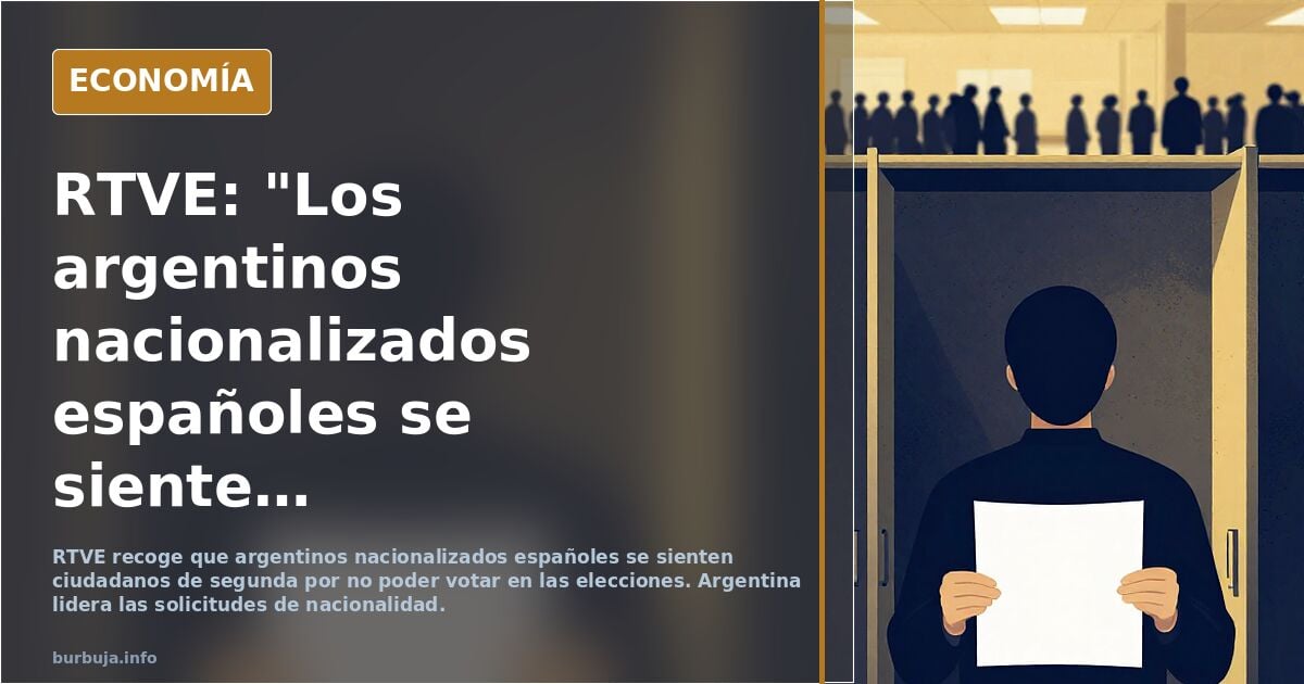 Argentinos nacionalizados y el voto: ¿por qué no pueden votar aquí?