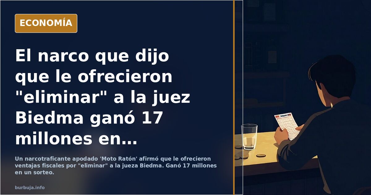 El narco  que el PSOE quiso enviar a darle un susto a la juez del caso del Hernando del presidente, ganó un premio de lotería de 17 millones de euros.