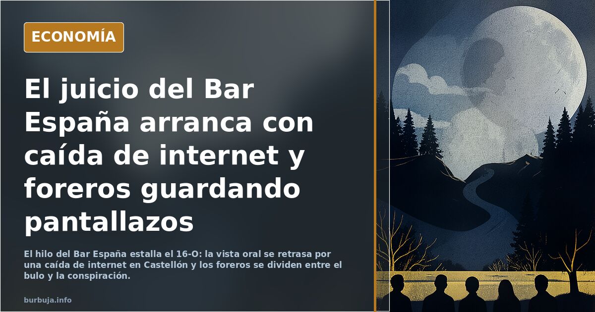 El Bar España, un bulo de tres décadas que llega al fin a juicio con seis acusados
