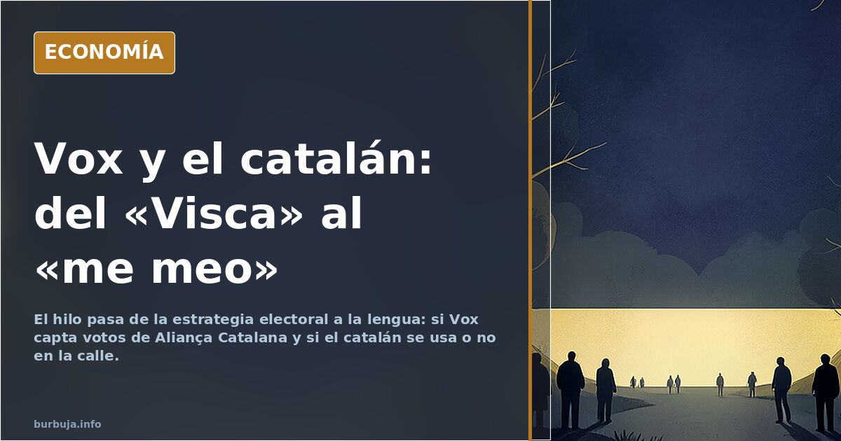 VOX reivindica la identidad catalana: ¿oportunismo?