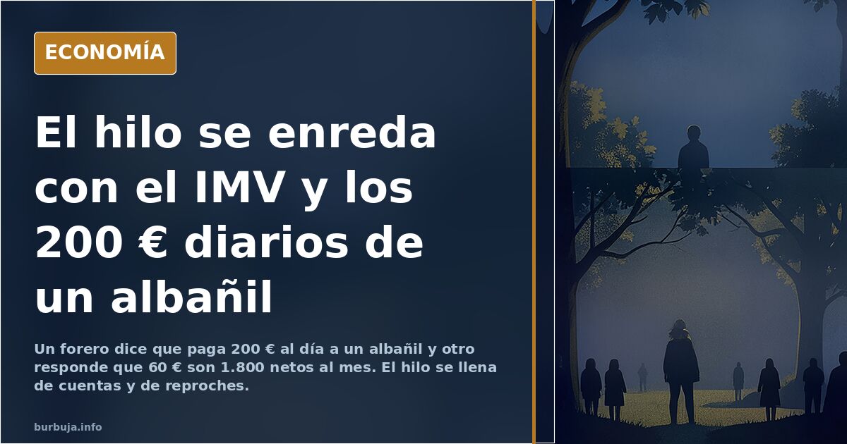 Un albañil hondureño en España: "Trabajo en la construcción de 9 a 18 y gano 60€ al día, he tenido suerte"
