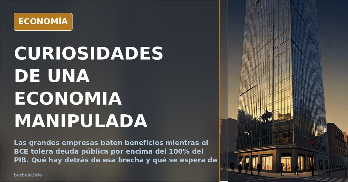 CURIOSIDADES DE UNA ECONOMIA MANIPULADA