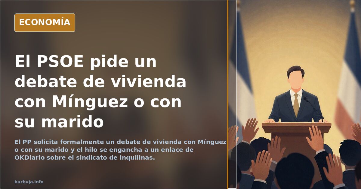 Preguntan a la portavoz del PSOE sobre las decenas de pisos que alquila su pareja "Es un ataque personal, me voy a tener que desconectar""