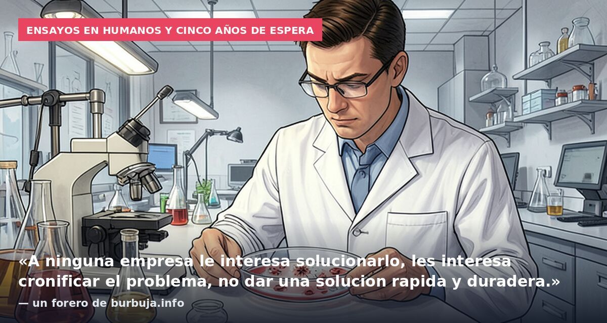 Organtech va a empezar ensayos con humanos de su clonación capilar, adiós gloria en vida