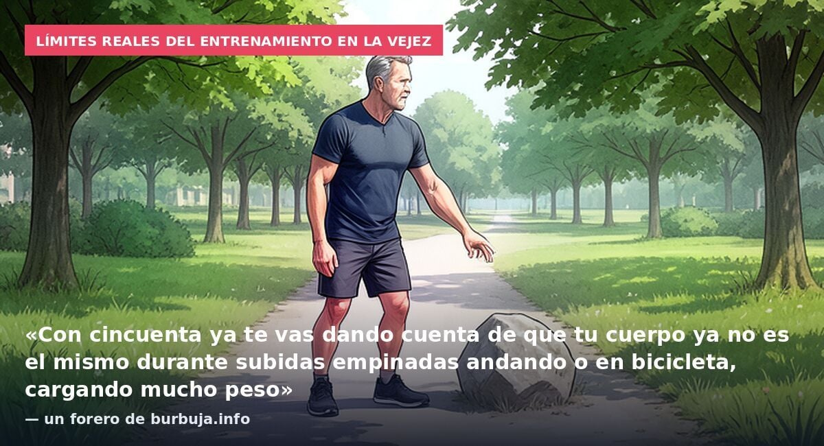 ¿Cuál suele ser la edad en que se da un envejecimiento brutal del cuerpo y mente?