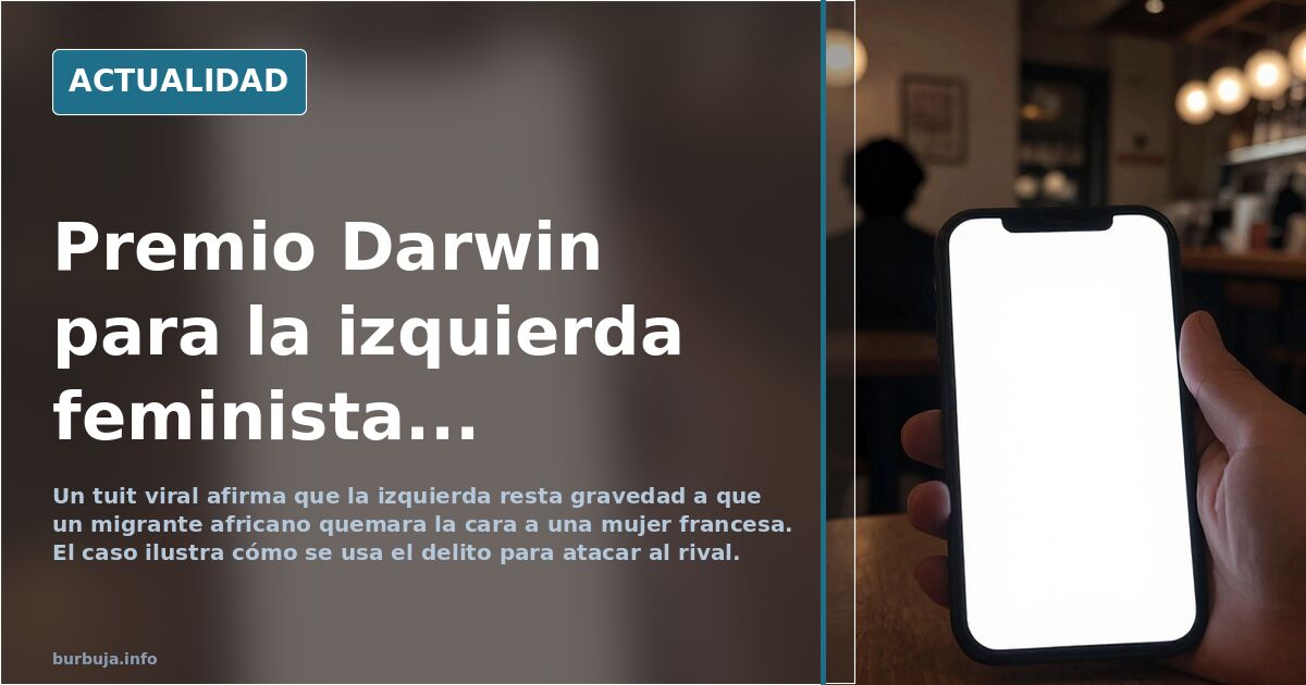 Premio Darwin para la izquierda feminista, ¿qué opináis?