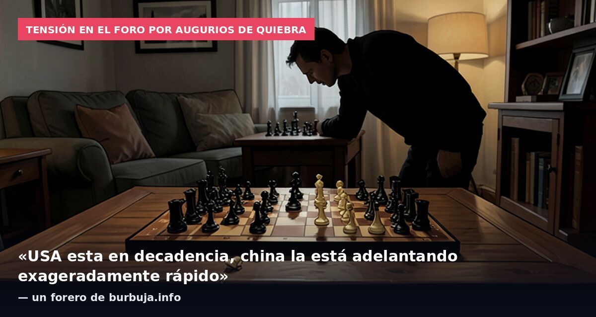 Estoy muy feliz de que a Europa le esté yendo de mal en peor