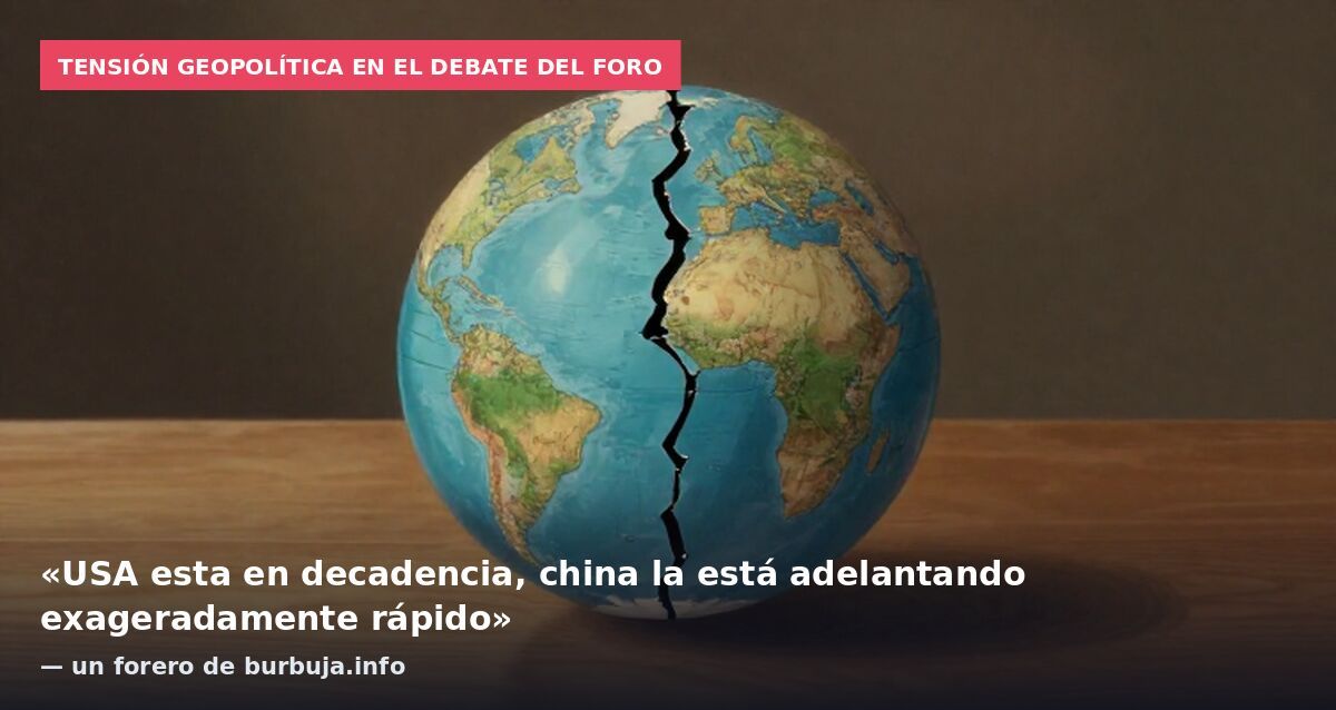 Estoy muy feliz de que a Europa le esté yendo de mal en peor