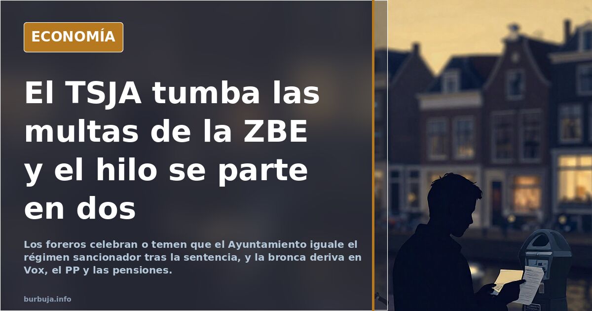 BOOOOOMMM!!! VOX tumba la ZBE de Malaga