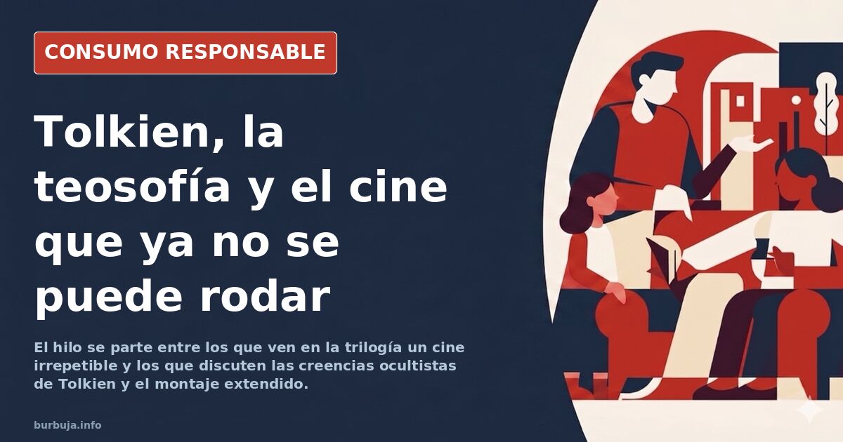 Estoy volviendo a ver la Comunidad del Anillo (el señor de los anillos) y...
