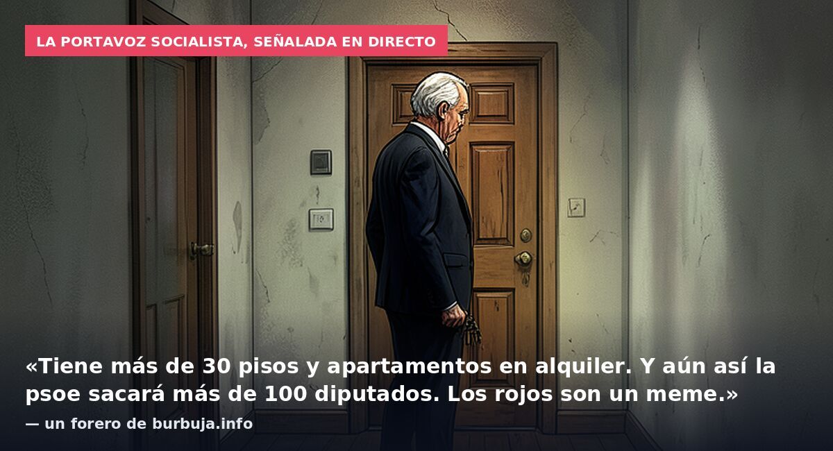 Brutal pillada a Montse Minguez de la P$OE en televisión y en directo.