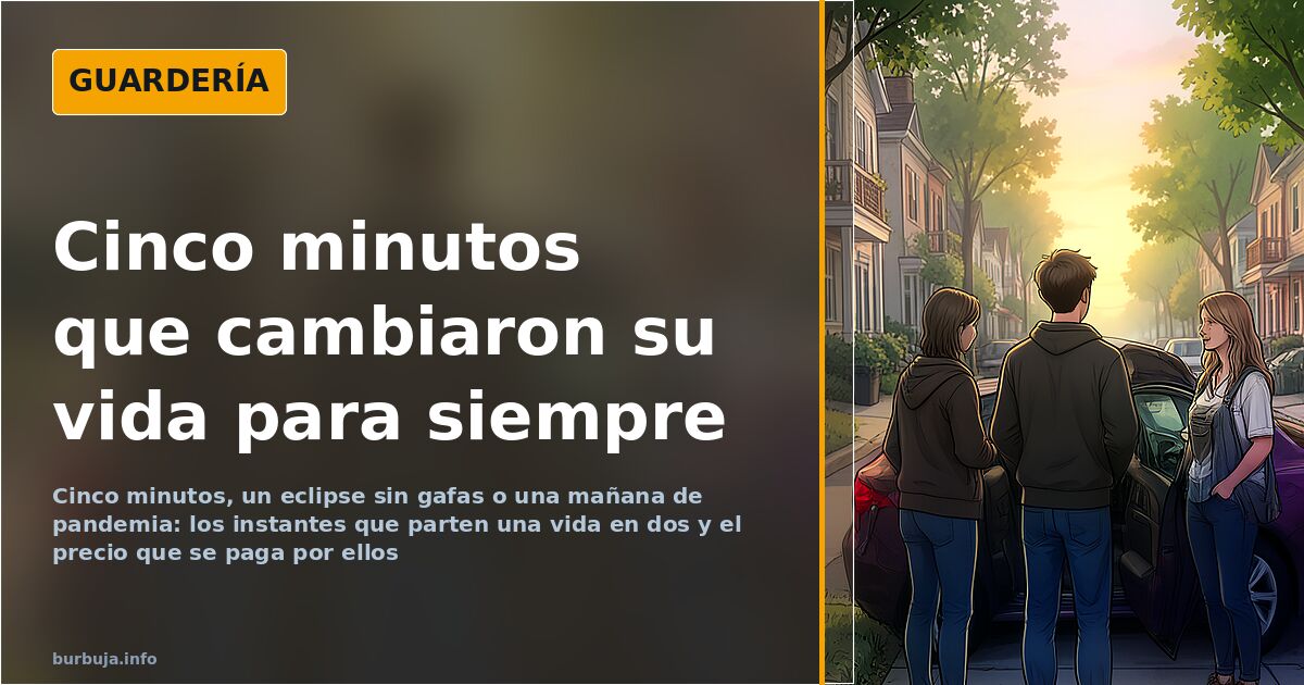 Ilustración de una persona ante una puerta de metro que se cierra, símbolo de los momentos que cambian una vida