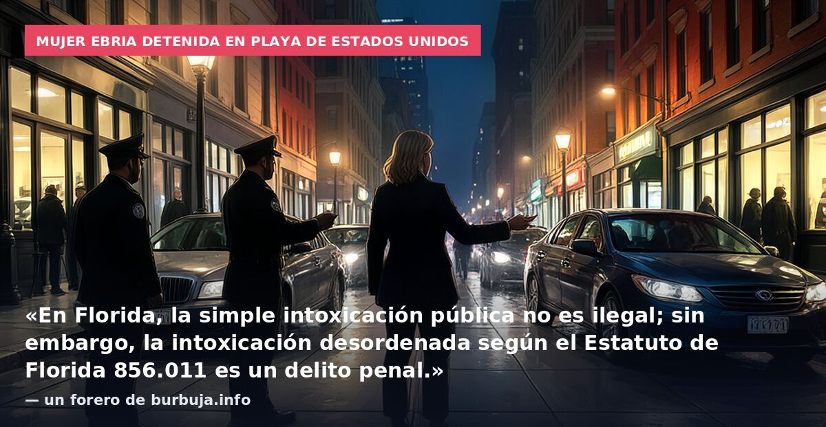 Warrilla borracha en la playa se la lleva la poli detenida sin haber hecho nada