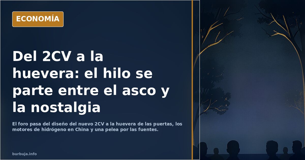 El nuevo Citroën dos caballos. O lo odias o lo amas