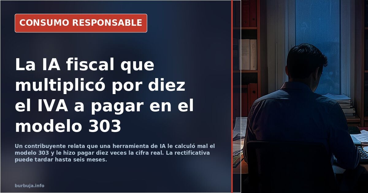 La IA me hizo perder un pastizal con el IVA, ¿os ha pasado?